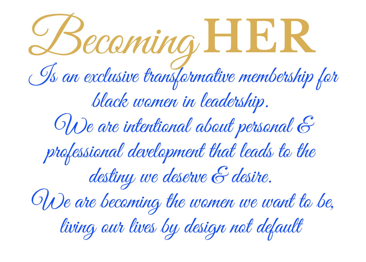 Becoming HER Pearl Membership